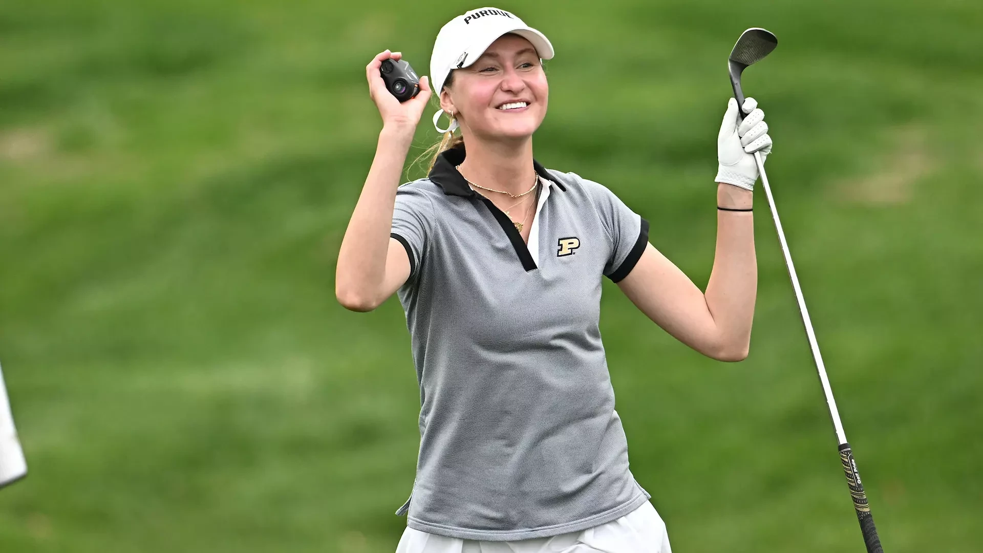 新品タグ付き　Samantha GOLF チェックウインドブレイカー Samantha Brown - 2025-26 Women's Golf Roster - Purdue Boilermakers