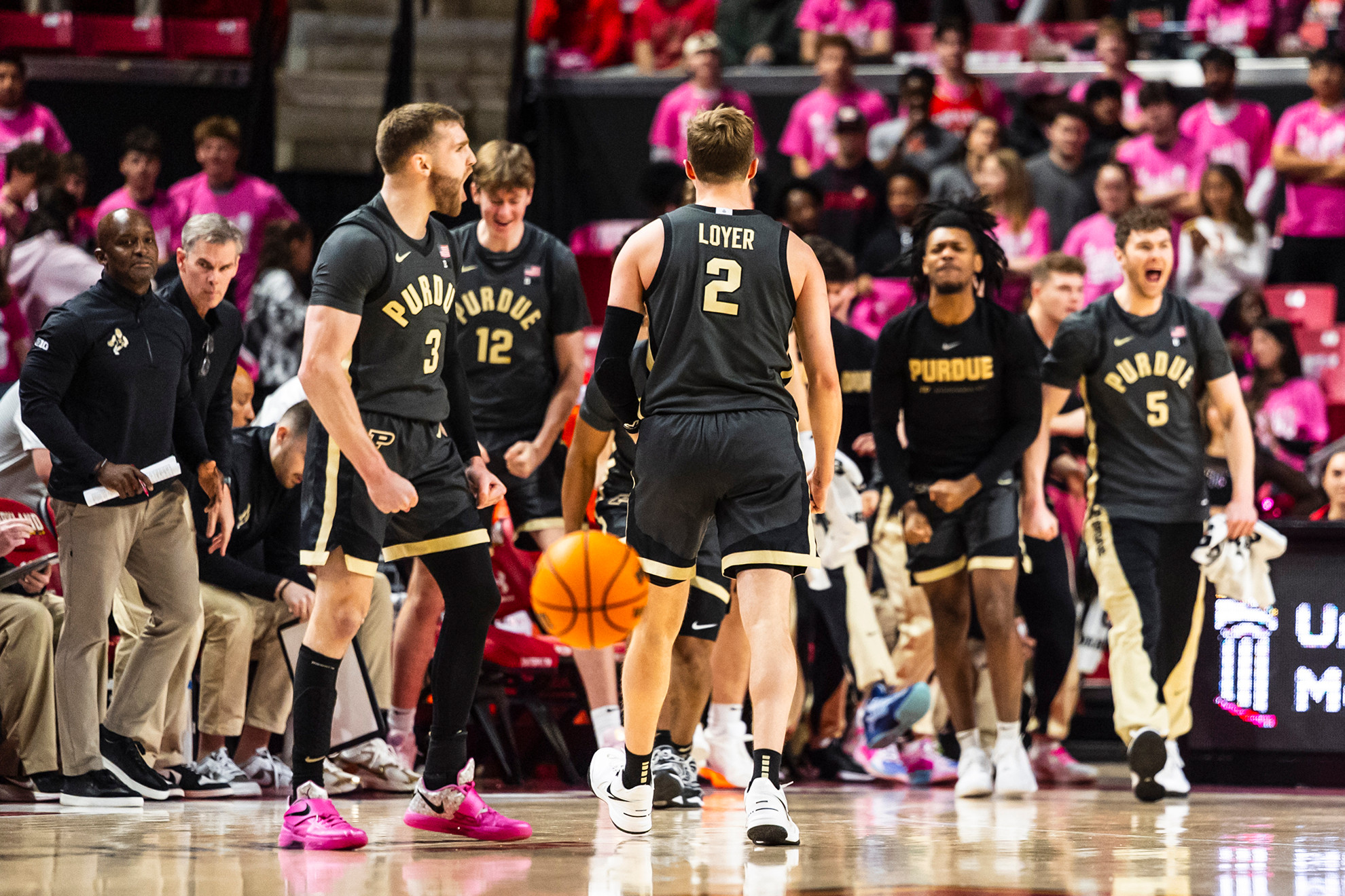Men's Basketball win at Maryland - Purdue Boilermakers - Official ...