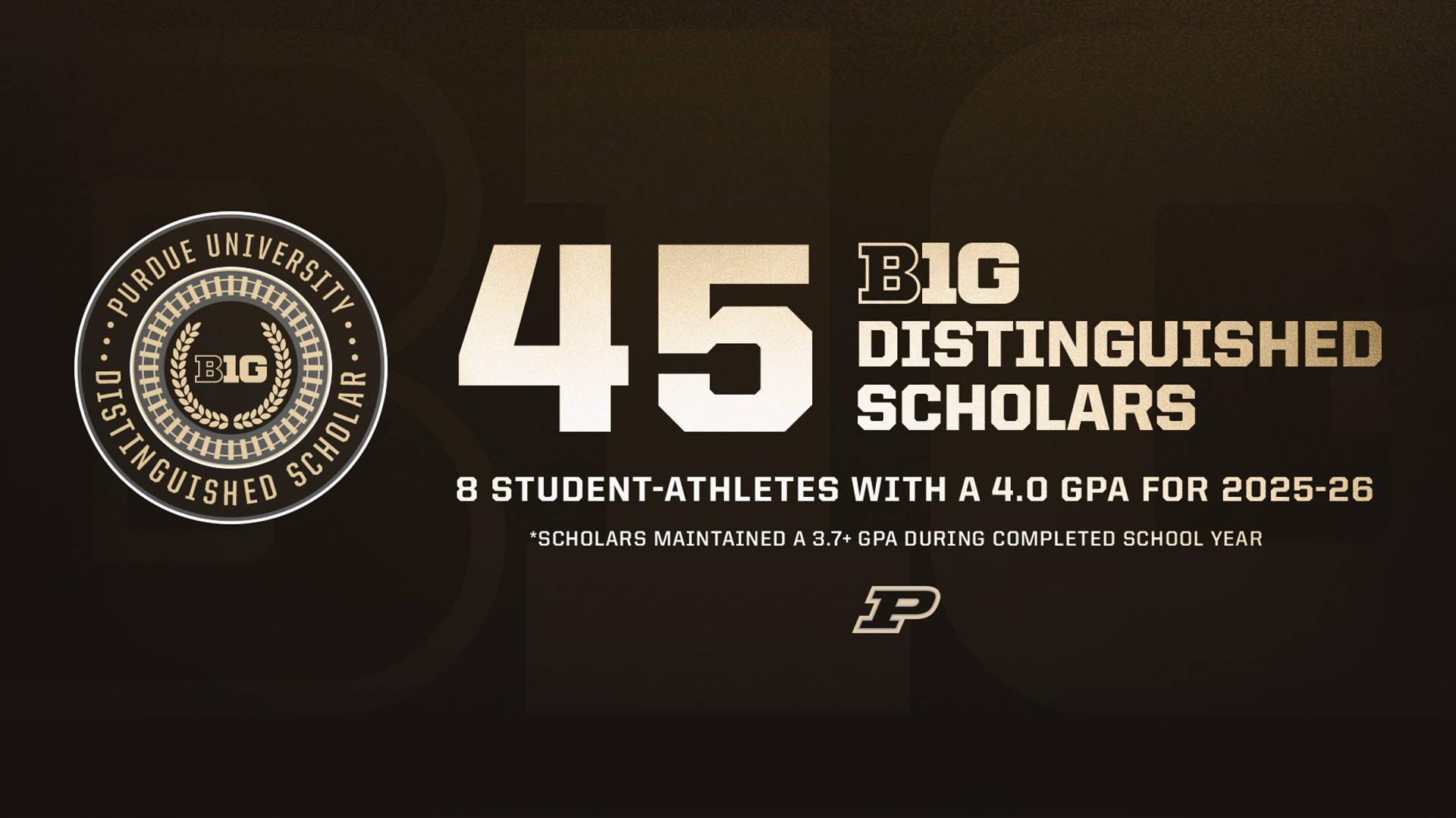 Big Ten Distinguished Scholars 2026 Rec