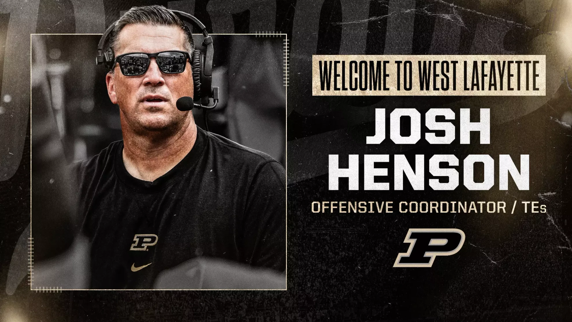 Josh Henson Named Purdue Football Offensive Coordinator - Purdue  Boilermakers - Official Athletics Website
