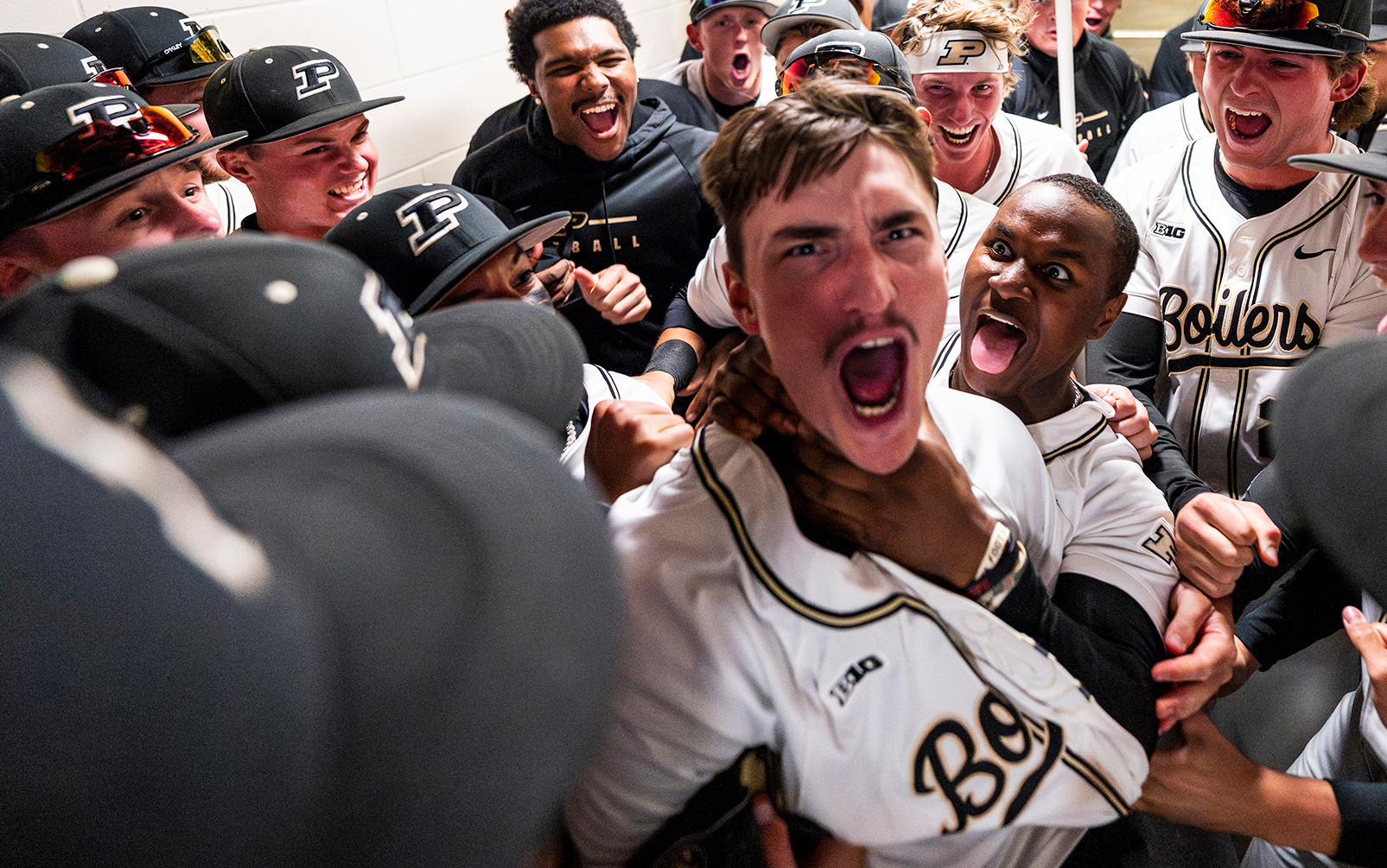 Eli Anderson Big Ten Tournament Celebration
